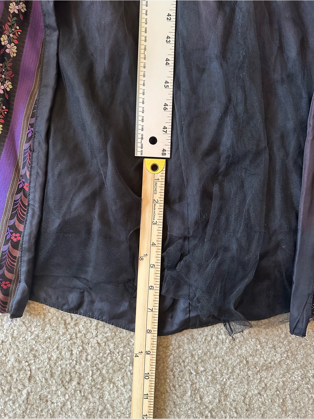 RARE vintage fetish lip service ball gown renaissance cosplay goth Antoinette - Picture 13 of 13